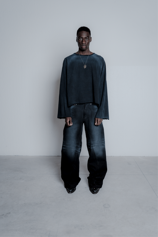 M001 - BLACK DENIM JEANS